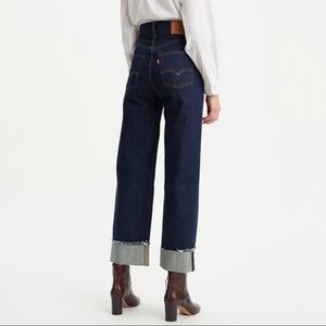 Levi’s Ribcage Wide Leg Ankle Jeans
